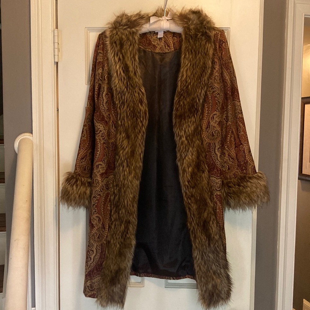 Chicos Dress Coat